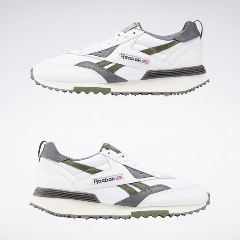 Reebok Lx2200 Men's Lifestyle Shoes White Grey Green | MLC8946VN