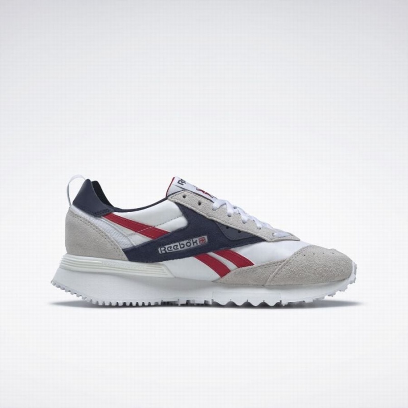 Reebok Lx2200 Men's Lifestyle Shoes White Navy Red | PDS6070NP