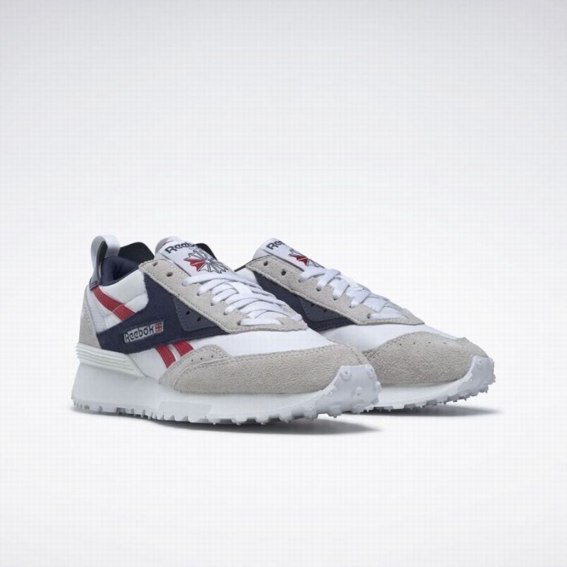 Reebok Lx2200 Men's Lifestyle Shoes White Navy Red | PDS6070NP