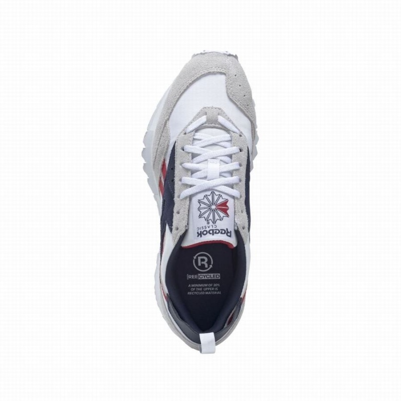 Reebok Lx2200 Men's Lifestyle Shoes White Navy Red | PDS6070NP