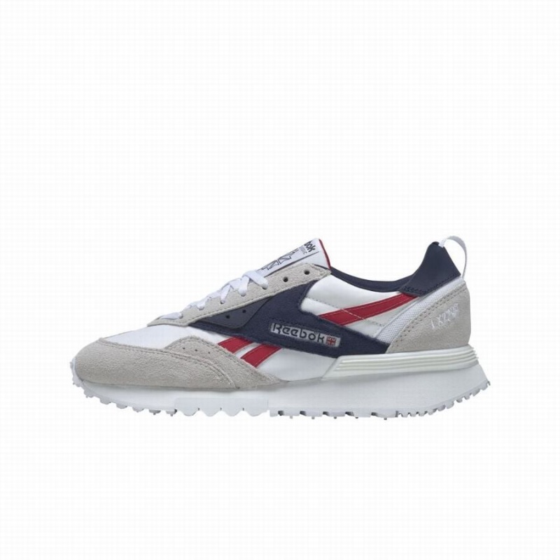 Reebok Lx2200 Men's Lifestyle Shoes White Navy Red | PDS6070NP