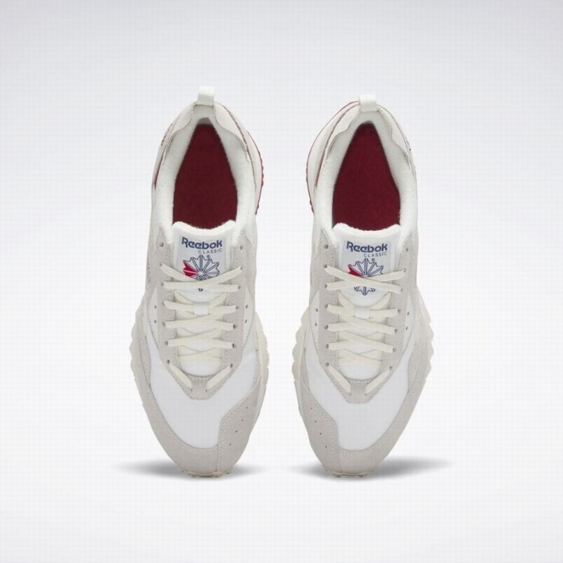 Reebok Lx2200 Men's Lifestyle Shoes White Red | IOE4430XO