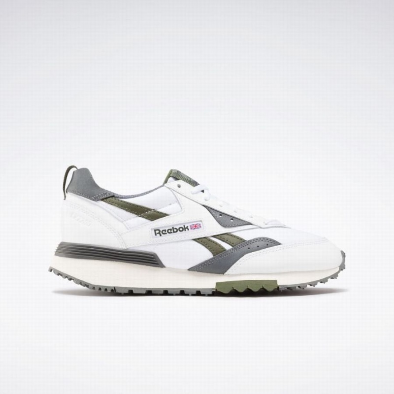 Reebok Lx2200 Women\'s Lifestyle Shoes White Grey Green | VUV7889ZQ