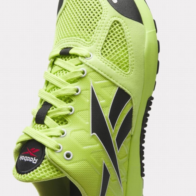 Reebok Nano 2 Women's Training Shoes Light Green Black White | MQL9830XC