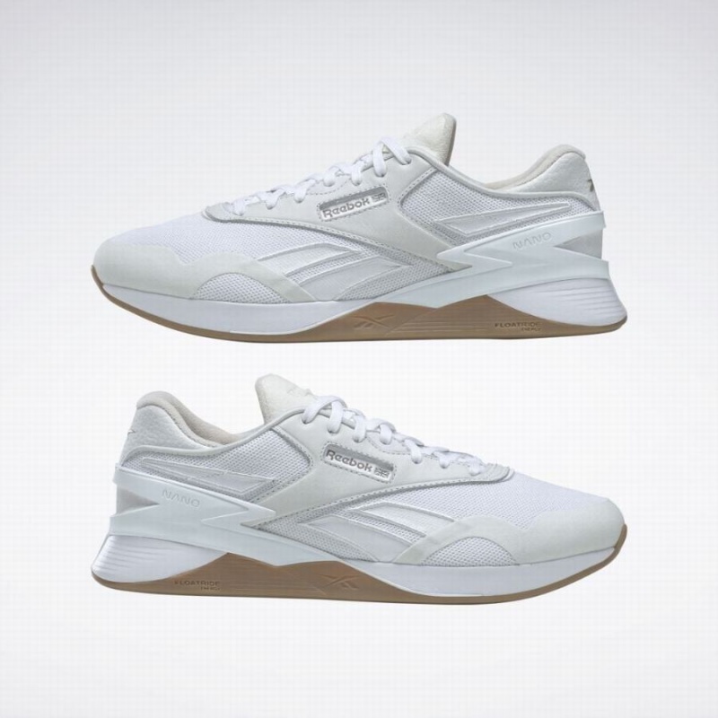 Reebok Nano Classic Men's Training Shoes White Grey | JEJ7268ME