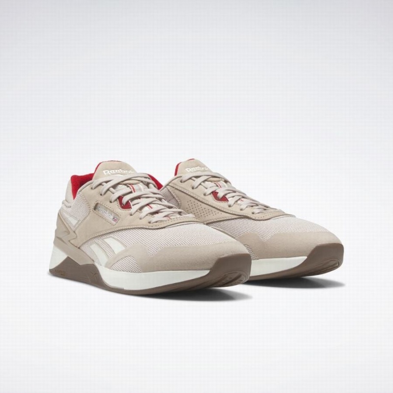 Reebok Nano Classic Men's Training Shoes Beige White | BMT332CV