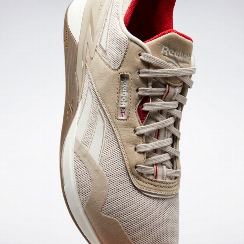 Reebok Nano Classic Men's Training Shoes Beige White | BMT332CV