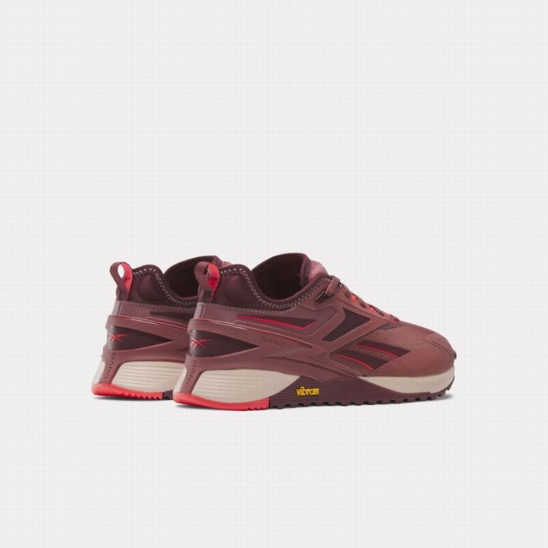 Reebok Nano X3 Adventure Women's Training Shoes Rose Burgundy Pink | OKN3861FK