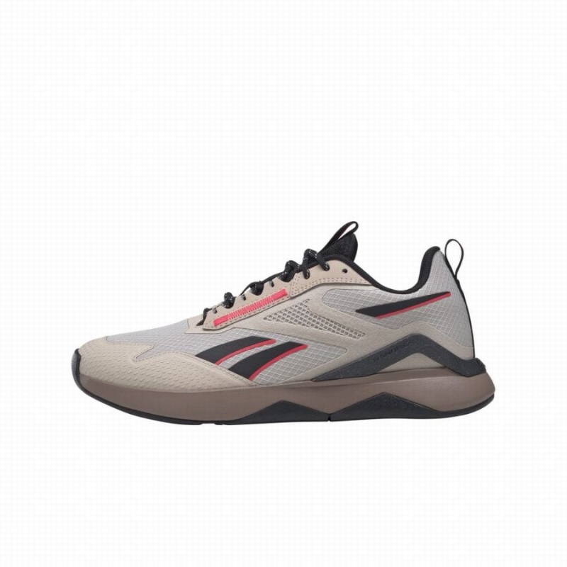 Reebok Nanoflex Adventure Tr Women's Training Shoes Grey Brown Black | SAK1698IQ