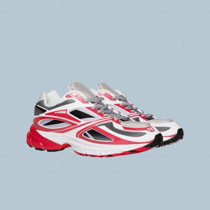 Reebok Premier Road Modern Women's Running Shoes Red Grey White | FJQ4556VA