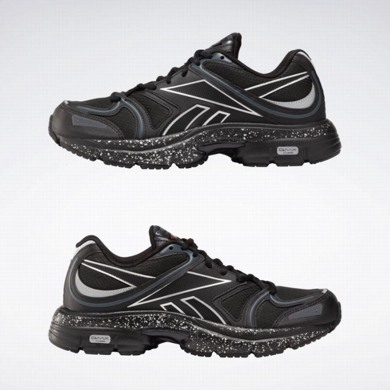 Reebok Premier Road Plus Vi Men's Running Shoes Black Silver Metal Grey | CHR7114MF