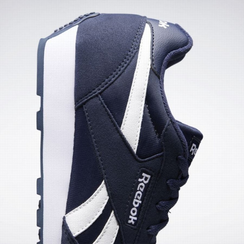 Reebok Rewind Run Men's Running Shoes Navy White | CIP4166LQ