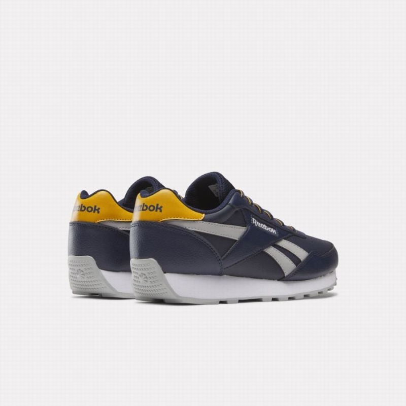 Reebok Rewind Run Men's Running Shoes Navy Gold Grey | SXG4082EW