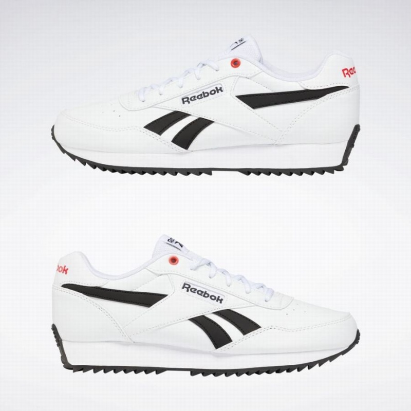 Reebok Rewind Run Ripple Women's Running Shoes White Black Red | ORB12PP