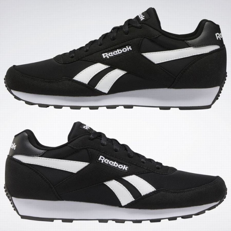 Reebok Rewind Run Women's Running Shoes Black White | IDV6237BS