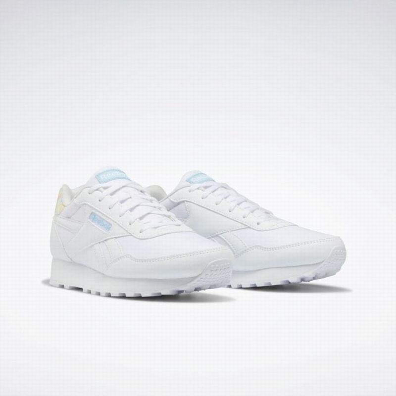 Reebok Rewind Run Women's Running Shoes White Blue | UXG1854SX