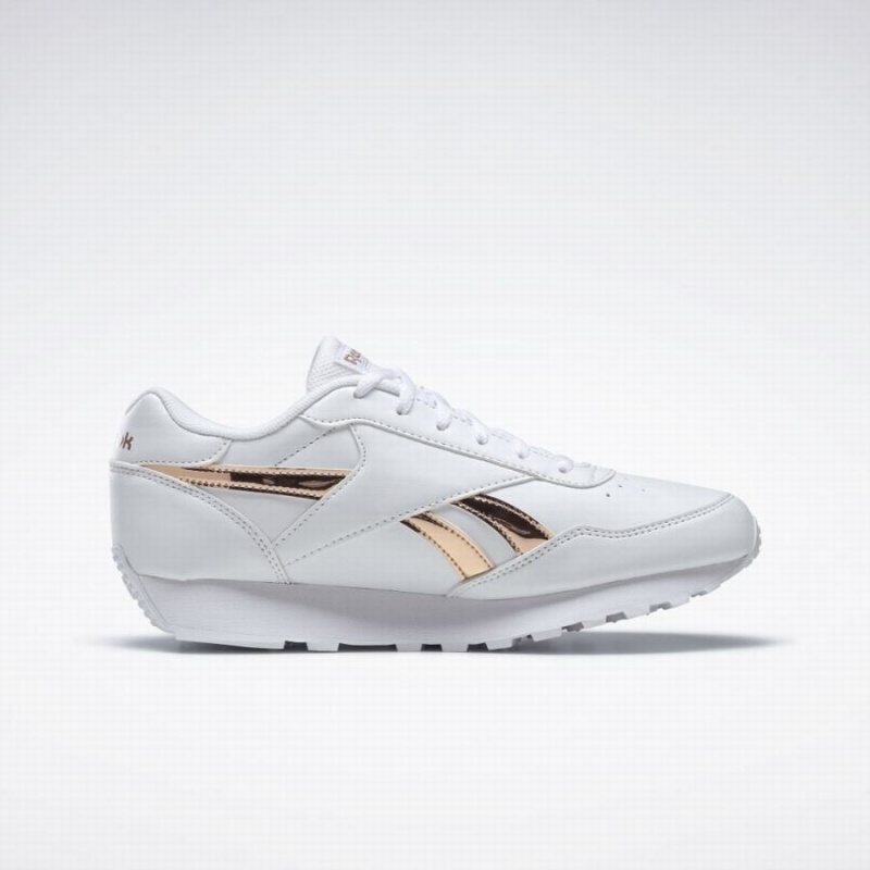 Reebok Rewind Run Women's Running Shoes White Rose Gold | IYC8127BB