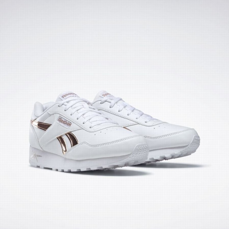 Reebok Rewind Run Women's Running Shoes White Rose Gold | IYC8127BB