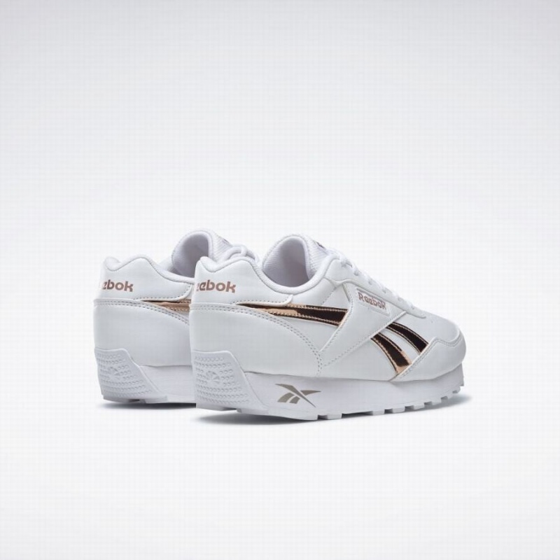 Reebok Rewind Run Women's Running Shoes White Rose Gold | IYC8127BB