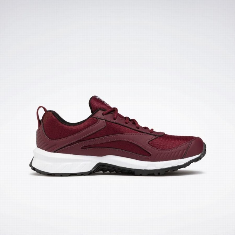 Reebok Ridgerider 6 Gore-tex Women's Walking Shoes Burgundy White Black | ZAD4558TS