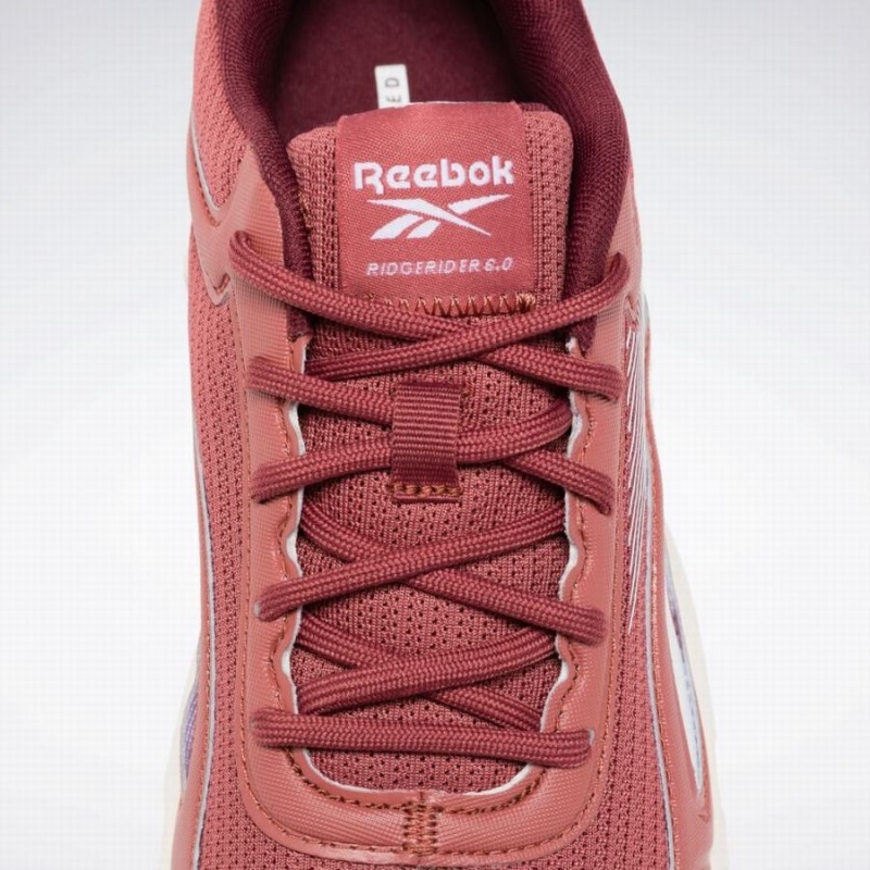 Reebok Ridgerider 6 Women's Walking Shoes Rose White Burgundy | WFP819AE