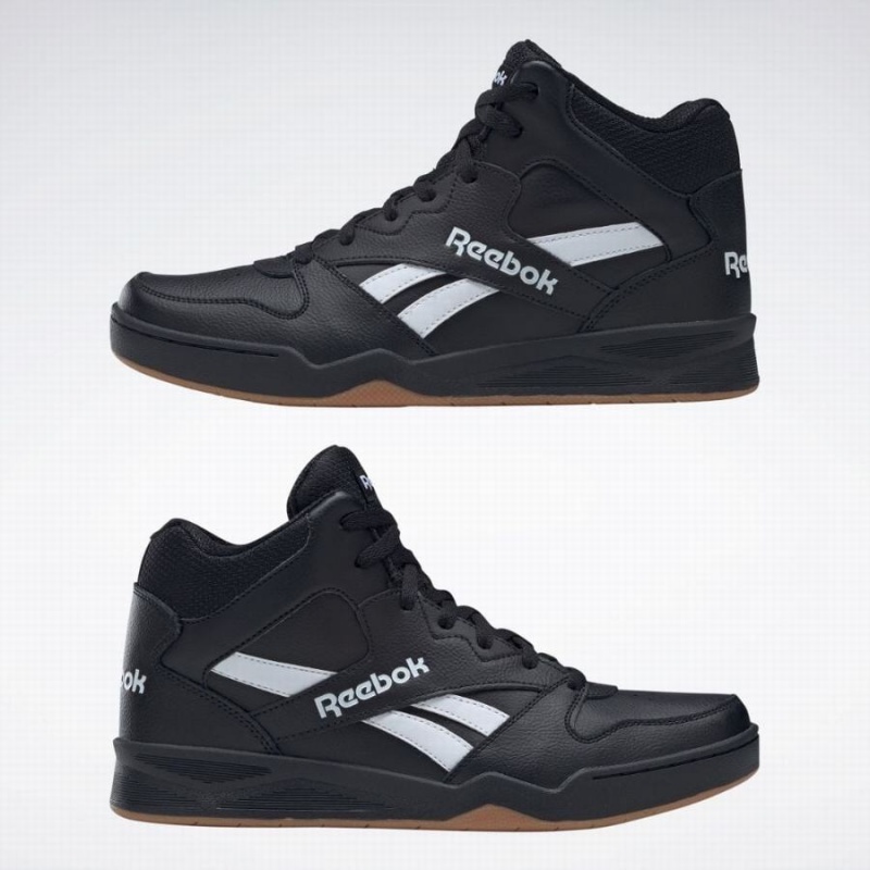 Reebok Royal BB4500 Hi2 Men's Basketball Shoes Black White | EAK9617SG