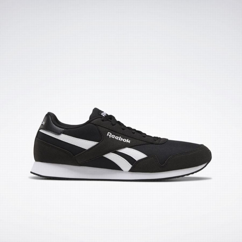 Reebok Royal Classic Jogger 3.0 Men\'s Lifestyle Shoes Black White | SSK5096ZN