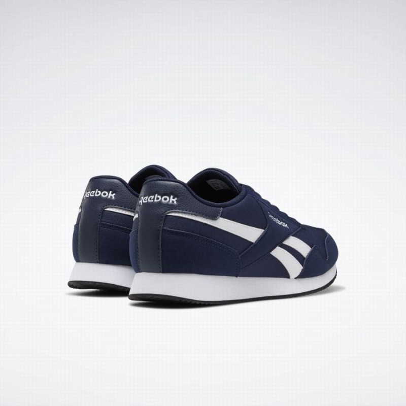 Reebok Royal Classic Jogger 3.0 Women's Lifestyle Shoes Navy White Black | QNA2138VM