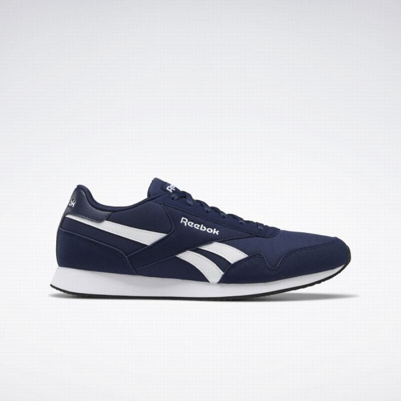 Reebok Royal Classic Jogger 3.0 Women\'s Lifestyle Shoes Navy White Black | QNA2138VM