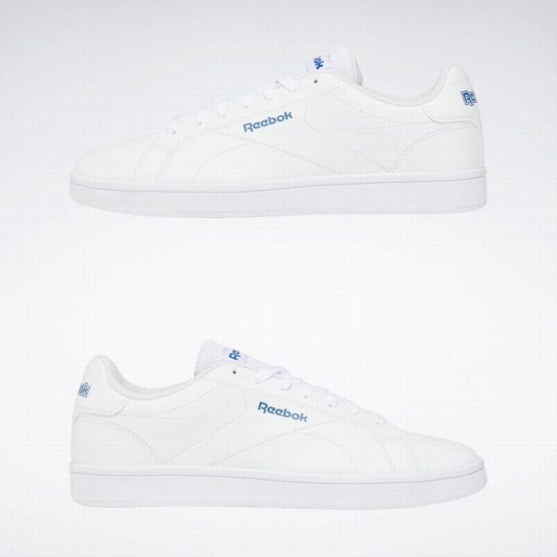 Reebok Royal Complete Clean 2.0 Men's Lifestyle Shoes White Blue | UAZ2155YI