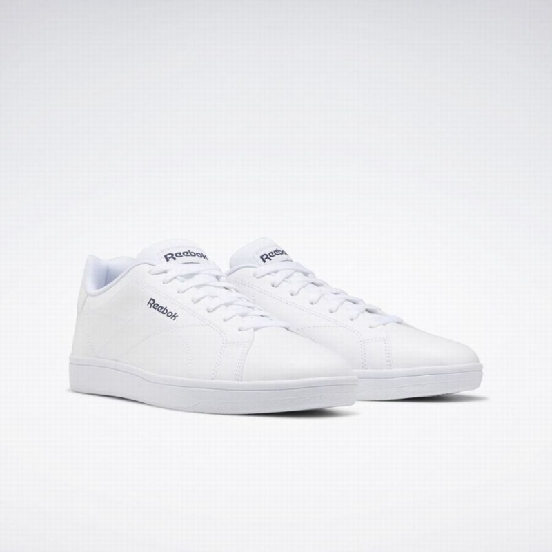 Reebok Royal Complete Clean 2.0 Men's Lifestyle Shoes White Navy | VUS1313HW