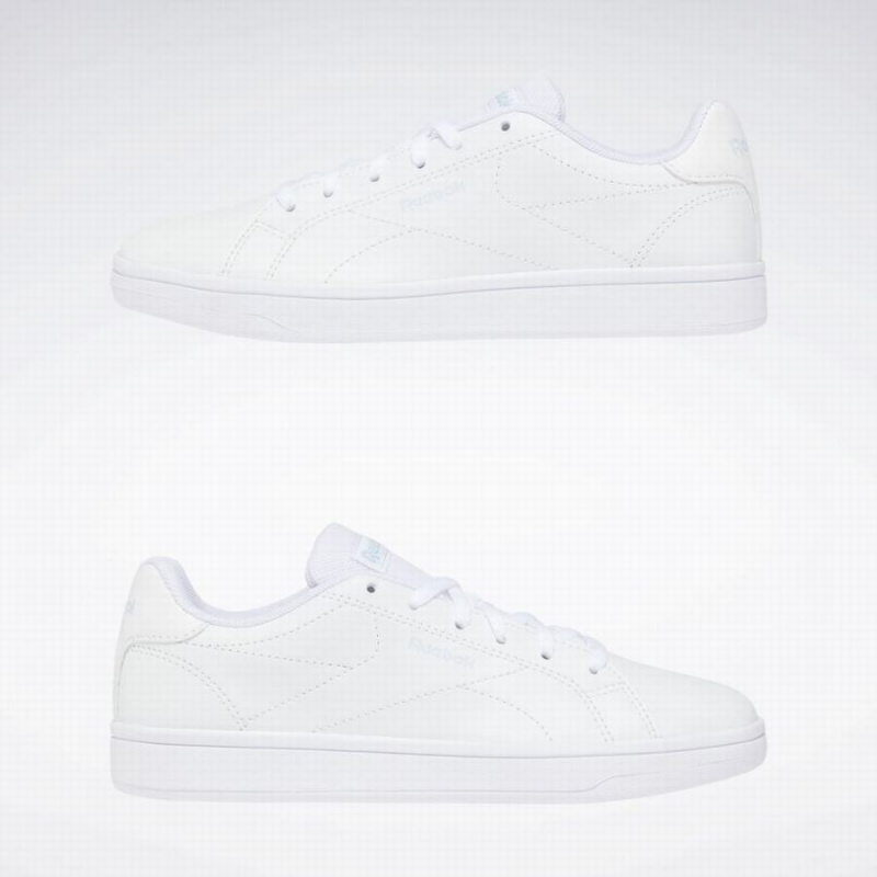 Reebok Royal Complete Clean 2.0 Women's Lifestyle Shoes White Blue | YZO6571RG