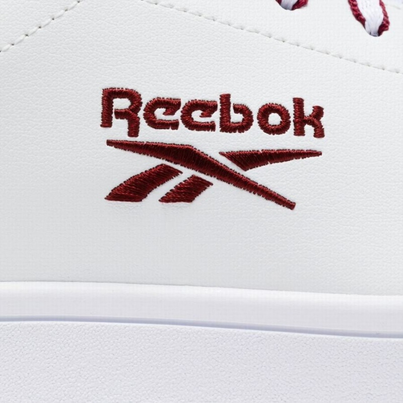 Reebok Royal Complete Sport Men's Lifestyle Shoes White Burgundy | MMX4076QD