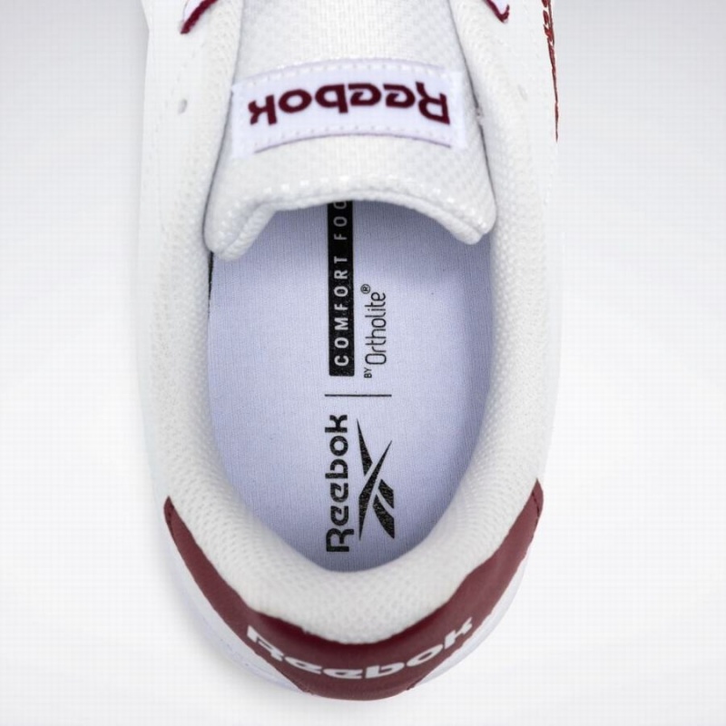 Reebok Royal Complete Sport Men's Lifestyle Shoes White Burgundy | MMX4076QD