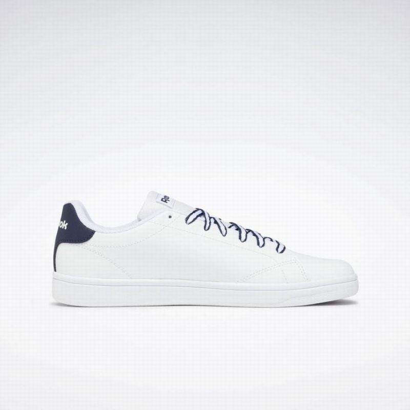 Reebok Royal Complete Sport Men's Lifestyle Shoes White Navy | YKY5246DL