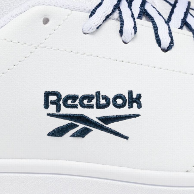 Reebok Royal Complete Sport Men's Lifestyle Shoes White Navy | YKY5246DL