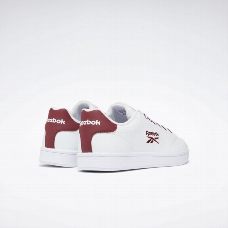 Reebok Royal Complete Sport Women's Lifestyle Shoes White Burgundy | IEO5037CO