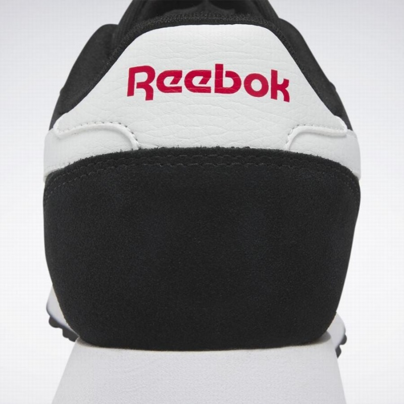 Reebok Royal Ultra Men's Lifestyle Shoes Black White Red | VLK116BH