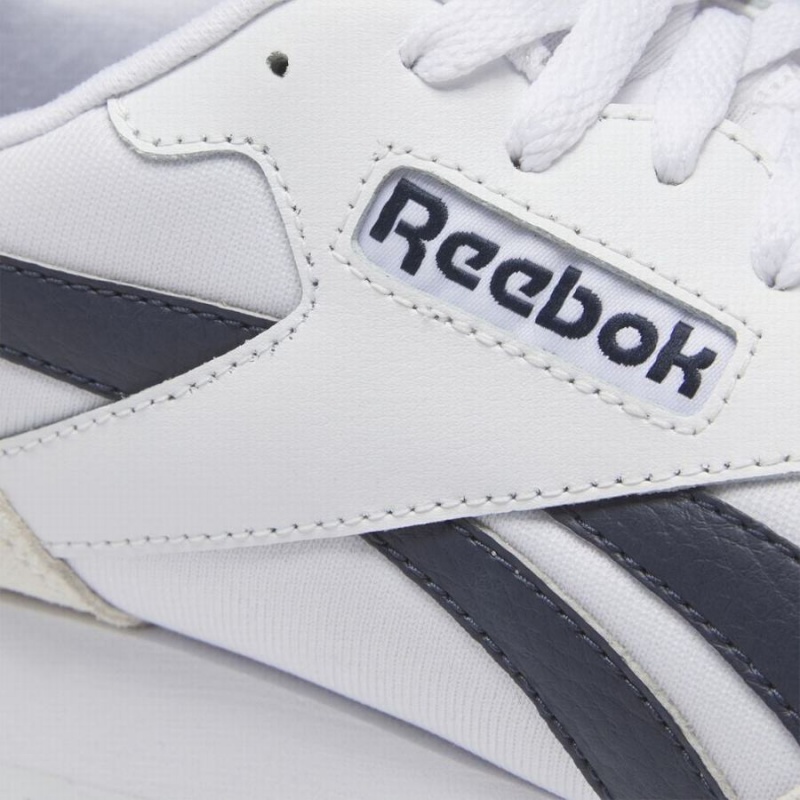 Reebok Royal Ultra Men's Lifestyle Shoes White Navy Red | ZSN3644EO