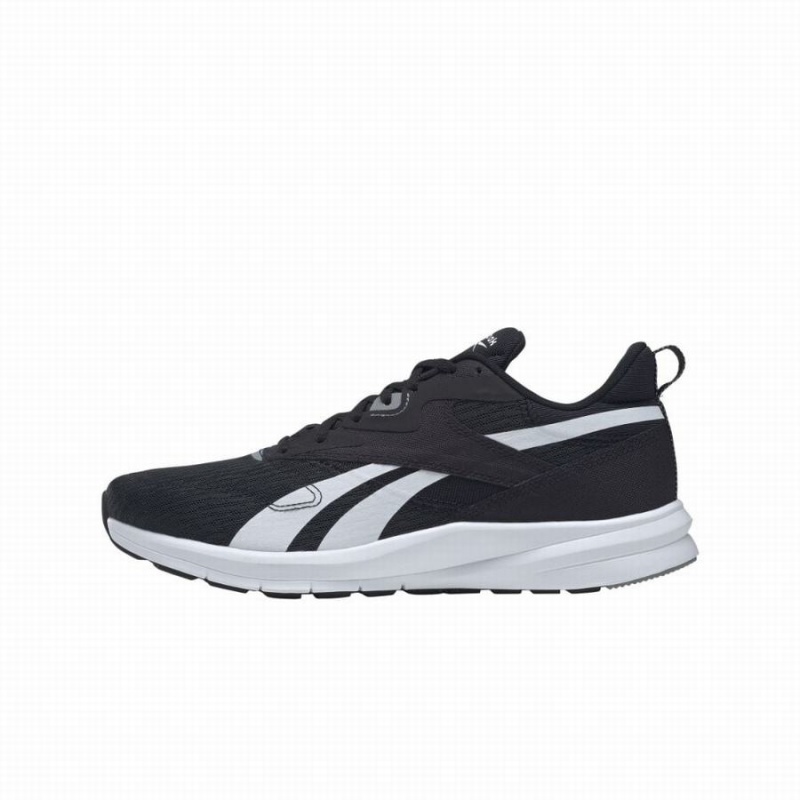 Reebok Runner 4 4e Men's Running Shoes Black Grey White | KXS734IA