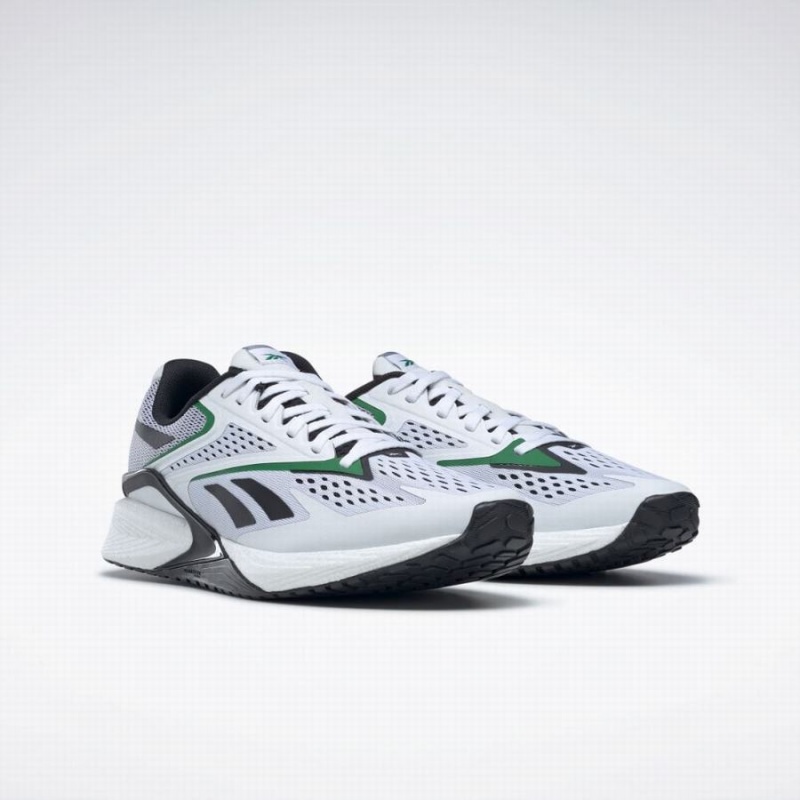 Reebok Speed 22 Tr Men's Training Shoes White Grey Black Green | LKV7962WK