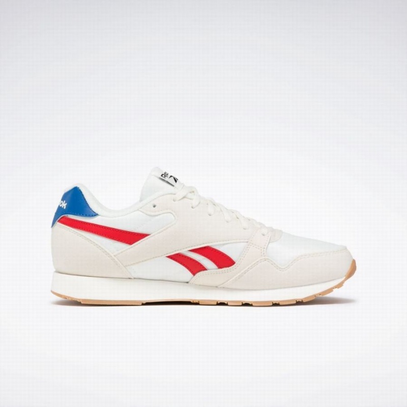 Reebok Ultra Flash Men's Lifestyle Shoes White Red Blue | XEF3987PE