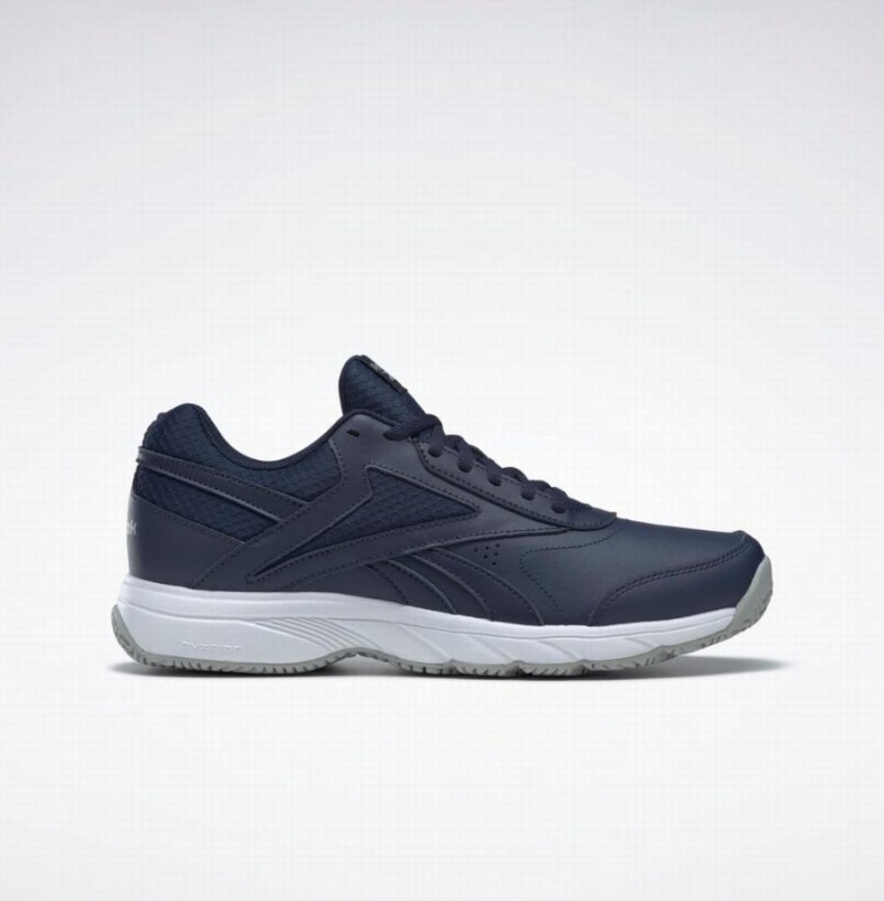 Reebok Work N Cushion 4.0 Men\'s Walking Shoes Navy Grey White | FEC69100NU