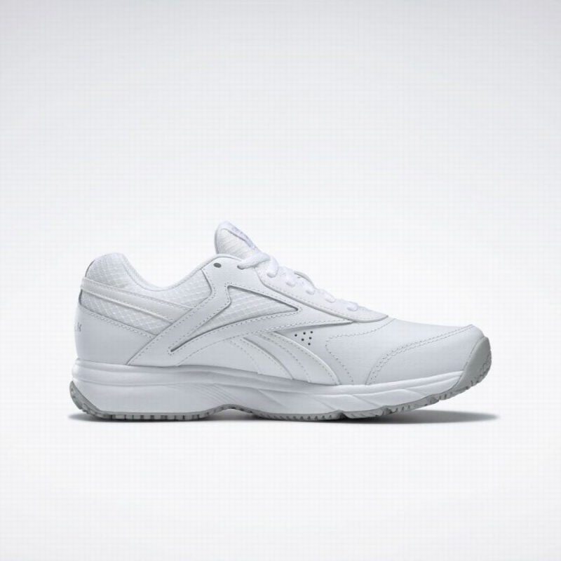 Reebok Work N Cushion 4.0 Women's Walking Shoes White Grey | RNK9787ID