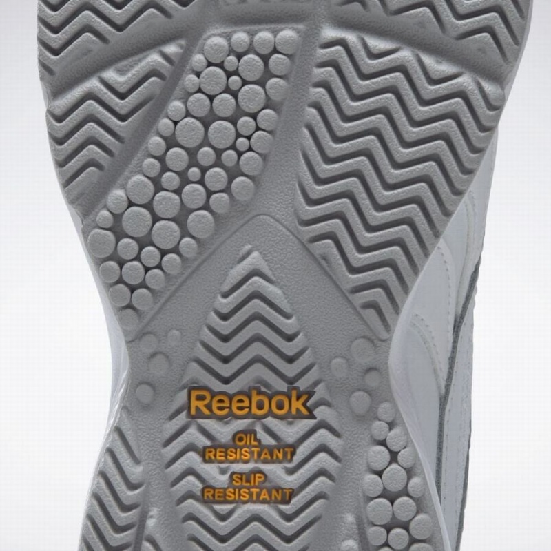 Reebok Work N Cushion 4.0 Women's Walking Shoes White Grey | RNK9787ID