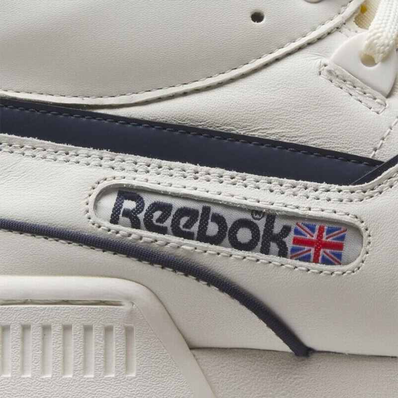 Reebok Workout Pro Mid Women's Walking Shoes White Navy Grey | RTN1860WO