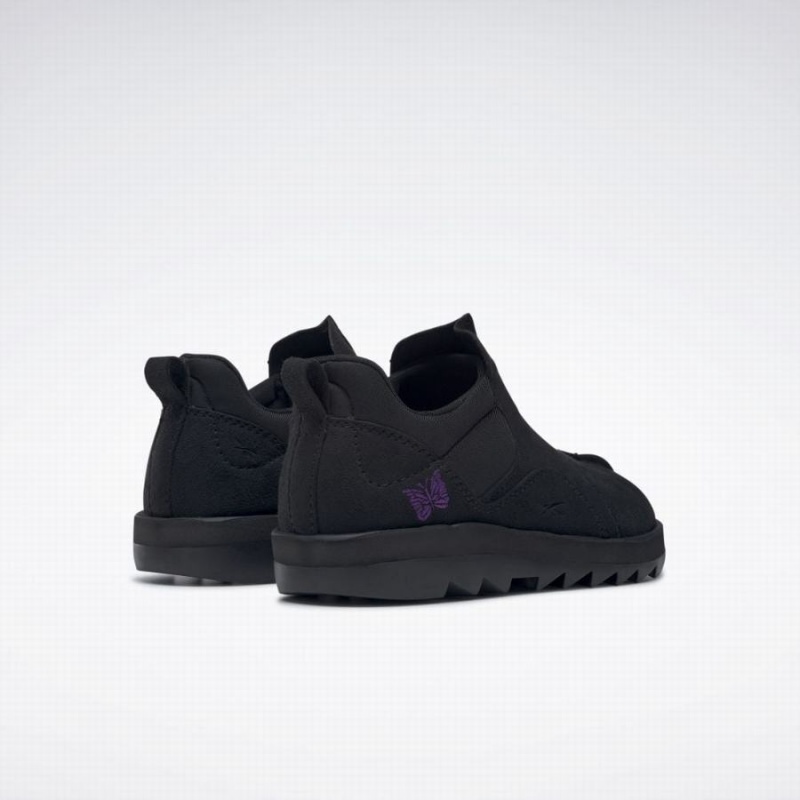 Reebok X Needles Beatnik Moc Women's Lifestyle Shoes Black Purple | AYR3444SD