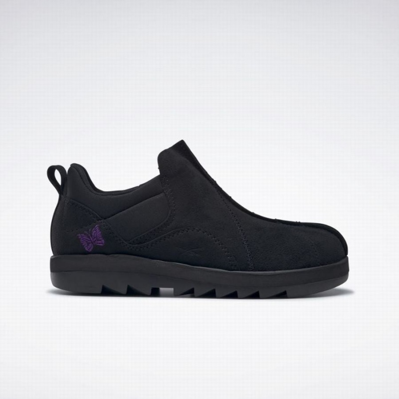 Reebok X Needles Beatnik Moc Women\'s Lifestyle Shoes Black Purple | AYR3444SD